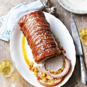 Pork Crackling Bread