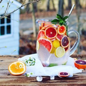 Infused Water Menu