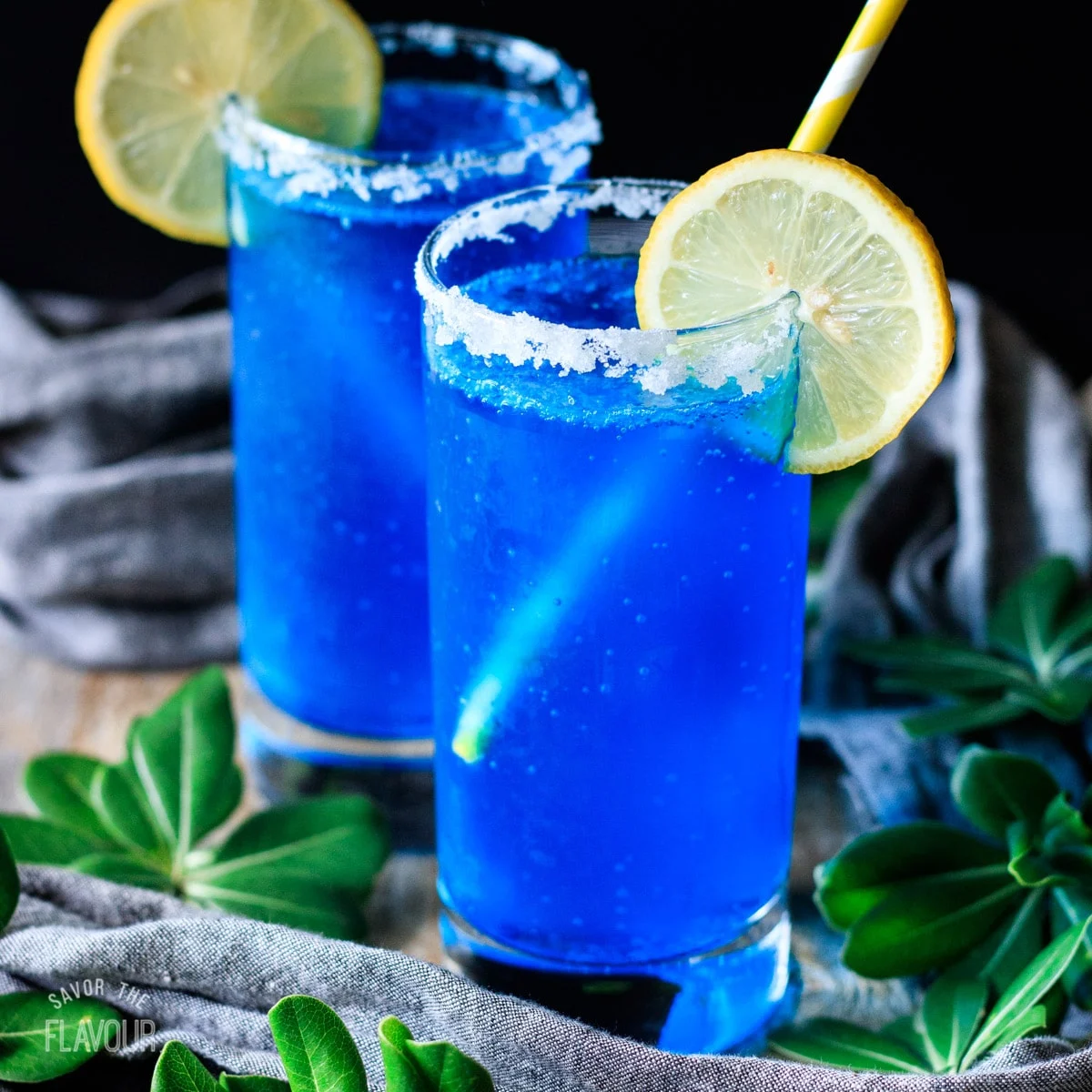 Blue Drink Mocktail