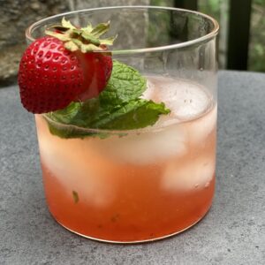 Strawberry & Basil Mocktail
