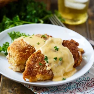 Chicken with Cheese Sauce